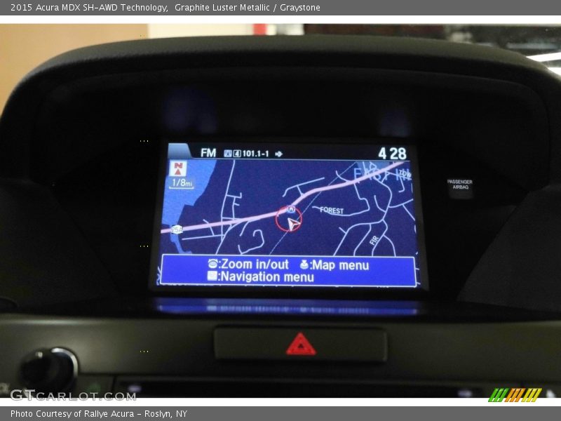 Graphite Luster Metallic / Graystone 2015 Acura MDX SH-AWD Technology