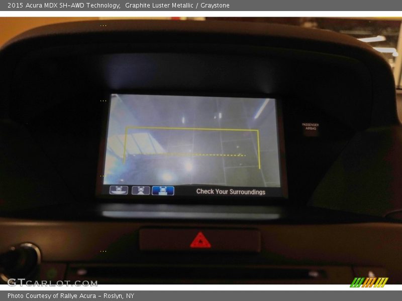 Graphite Luster Metallic / Graystone 2015 Acura MDX SH-AWD Technology