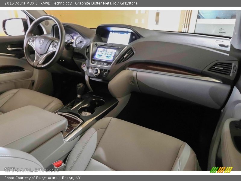 Graphite Luster Metallic / Graystone 2015 Acura MDX SH-AWD Technology