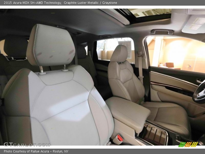 Graphite Luster Metallic / Graystone 2015 Acura MDX SH-AWD Technology