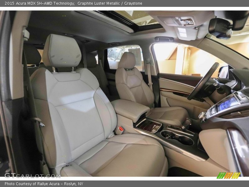 Graphite Luster Metallic / Graystone 2015 Acura MDX SH-AWD Technology
