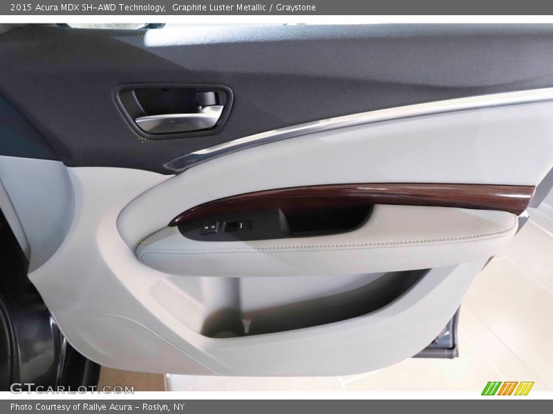 Graphite Luster Metallic / Graystone 2015 Acura MDX SH-AWD Technology