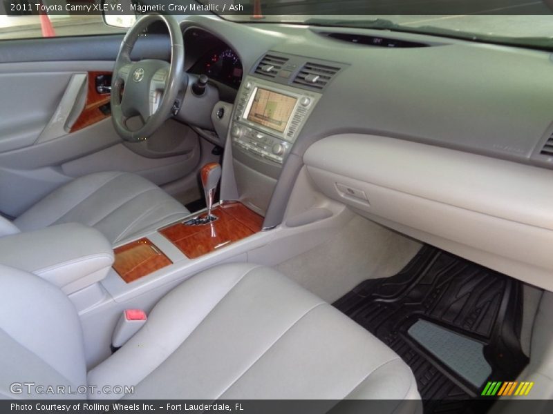 Magnetic Gray Metallic / Ash 2011 Toyota Camry XLE V6