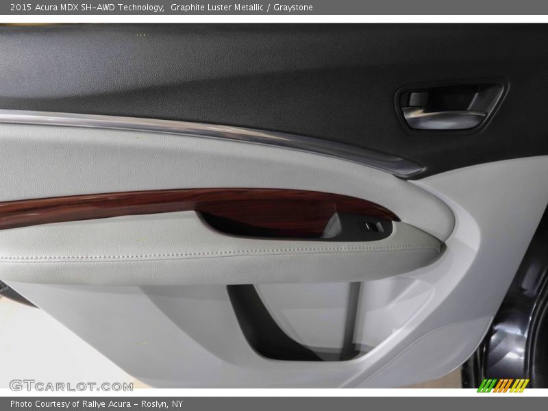 Graphite Luster Metallic / Graystone 2015 Acura MDX SH-AWD Technology