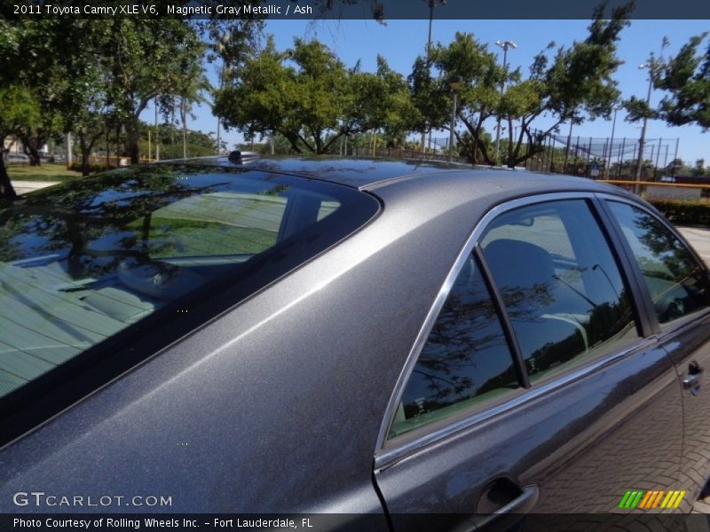 Magnetic Gray Metallic / Ash 2011 Toyota Camry XLE V6