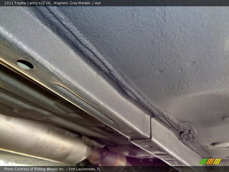Magnetic Gray Metallic / Ash 2011 Toyota Camry XLE V6