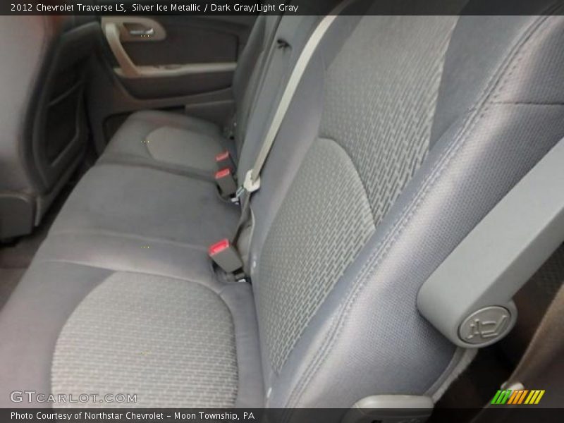 Silver Ice Metallic / Dark Gray/Light Gray 2012 Chevrolet Traverse LS