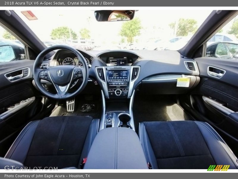 Front Seat of 2018 TLX V6 A-Spec Sedan