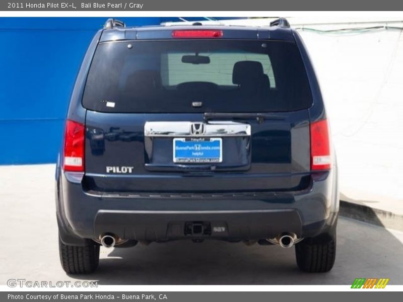 Bali Blue Pearl / Gray 2011 Honda Pilot EX-L