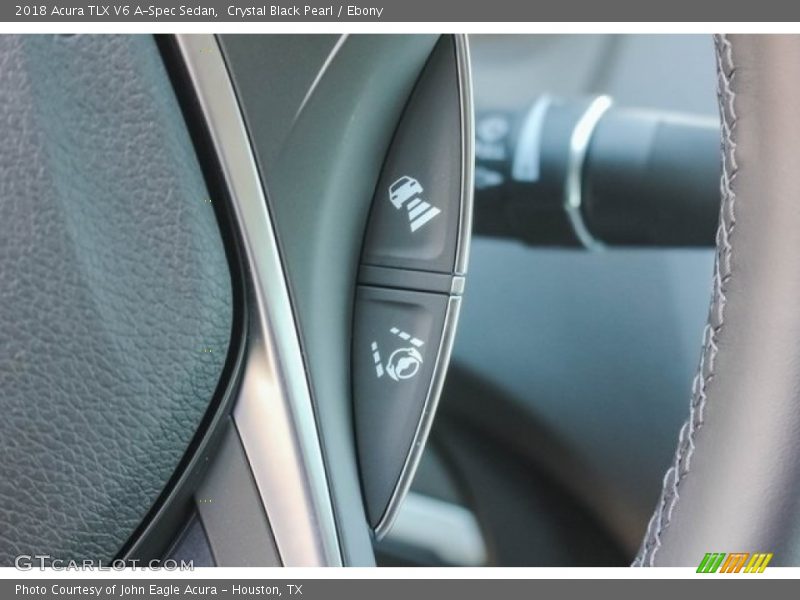 Crystal Black Pearl / Ebony 2018 Acura TLX V6 A-Spec Sedan