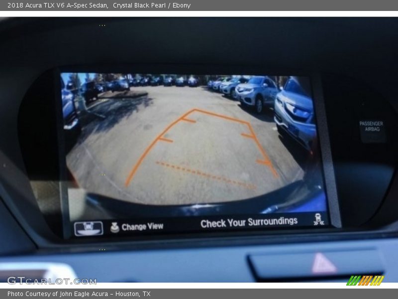 Crystal Black Pearl / Ebony 2018 Acura TLX V6 A-Spec Sedan
