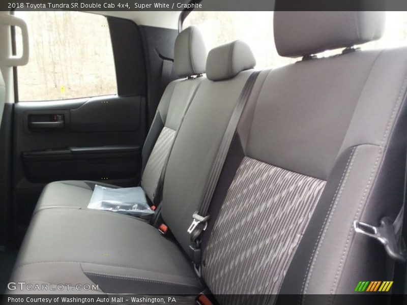 Super White / Graphite 2018 Toyota Tundra SR Double Cab 4x4