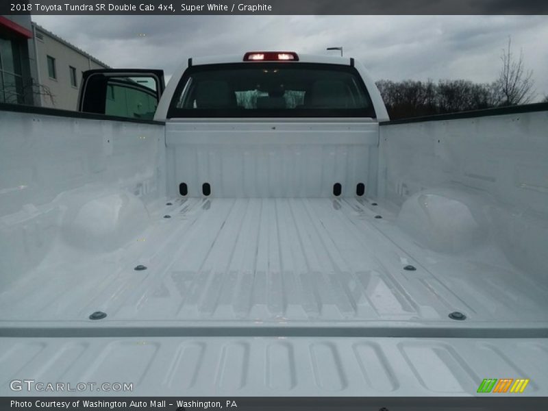 Super White / Graphite 2018 Toyota Tundra SR Double Cab 4x4