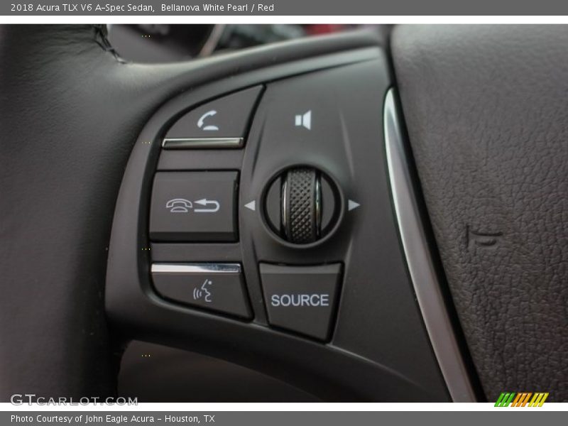 Controls of 2018 TLX V6 A-Spec Sedan