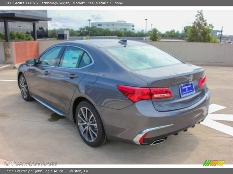 Modern Steel Metallic / Ebony 2018 Acura TLX V6 Technology Sedan