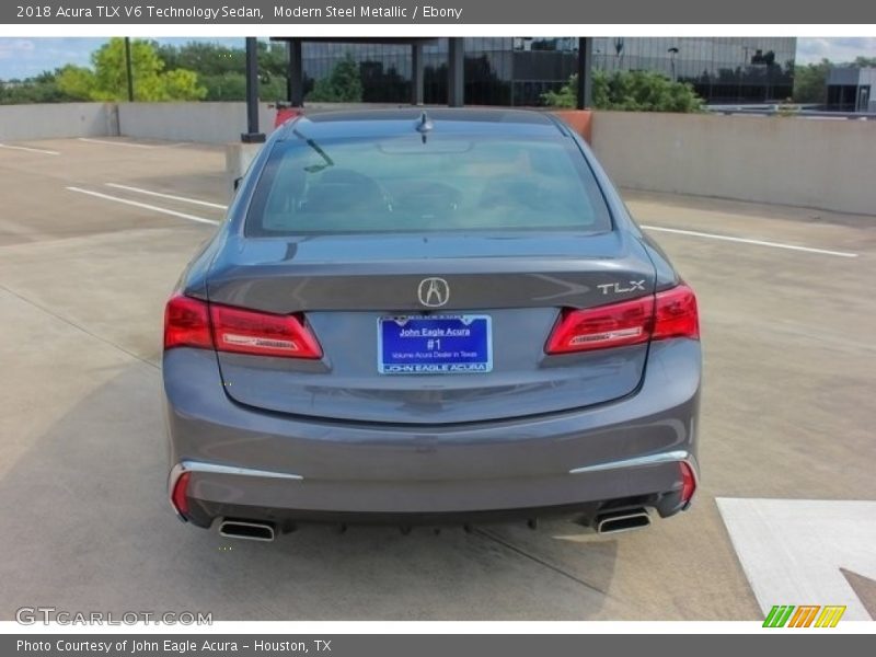 Modern Steel Metallic / Ebony 2018 Acura TLX V6 Technology Sedan