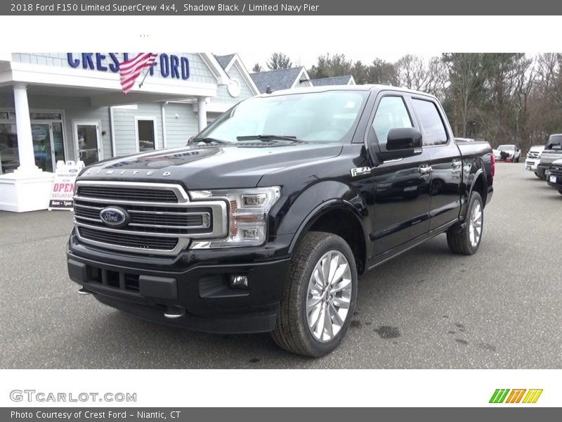 Shadow Black / Limited Navy Pier 2018 Ford F150 Limited SuperCrew 4x4