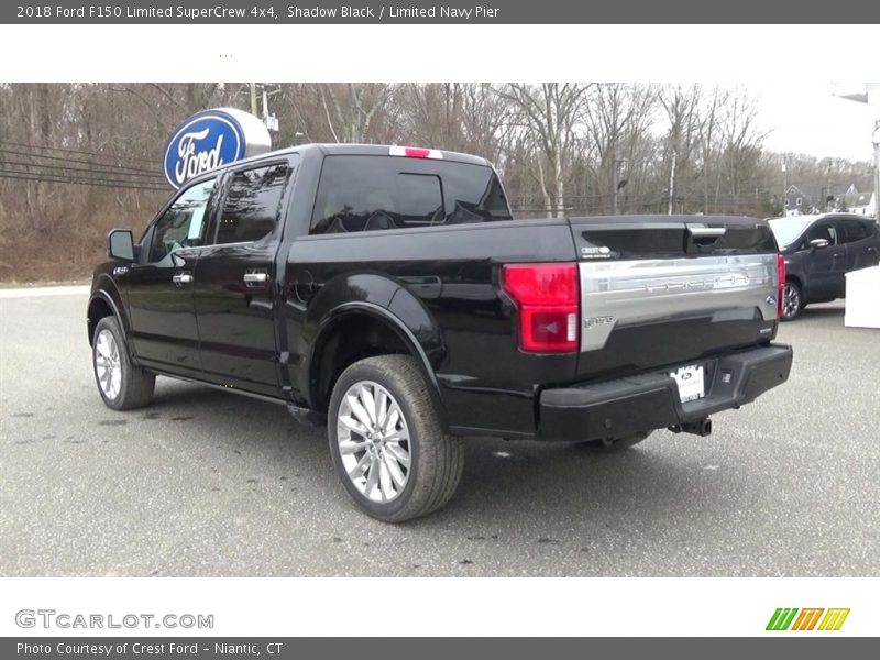 Shadow Black / Limited Navy Pier 2018 Ford F150 Limited SuperCrew 4x4