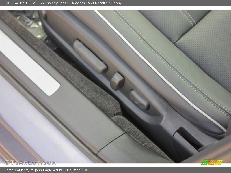 Modern Steel Metallic / Ebony 2018 Acura TLX V6 Technology Sedan