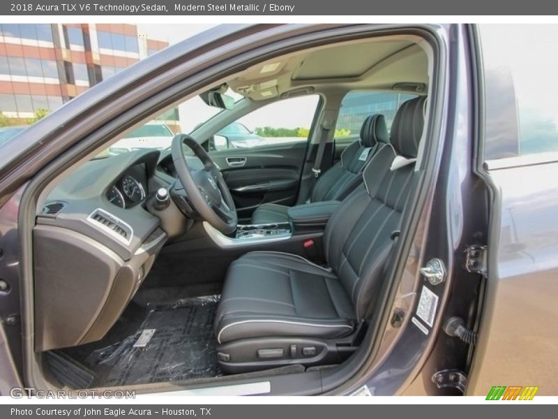 Modern Steel Metallic / Ebony 2018 Acura TLX V6 Technology Sedan