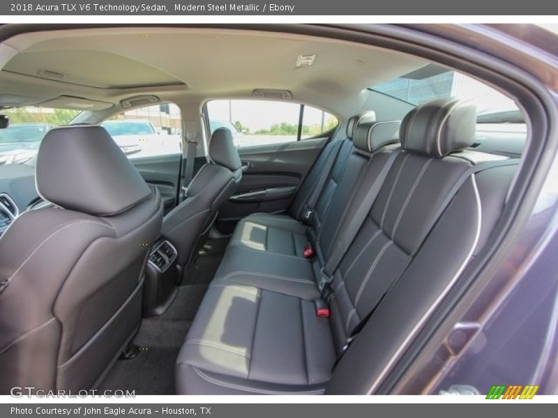 Modern Steel Metallic / Ebony 2018 Acura TLX V6 Technology Sedan