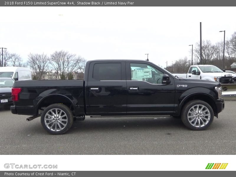 Shadow Black / Limited Navy Pier 2018 Ford F150 Limited SuperCrew 4x4