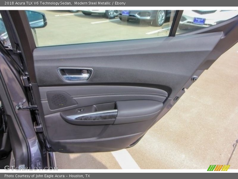 Modern Steel Metallic / Ebony 2018 Acura TLX V6 Technology Sedan