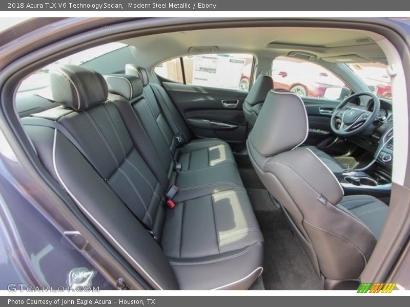Modern Steel Metallic / Ebony 2018 Acura TLX V6 Technology Sedan
