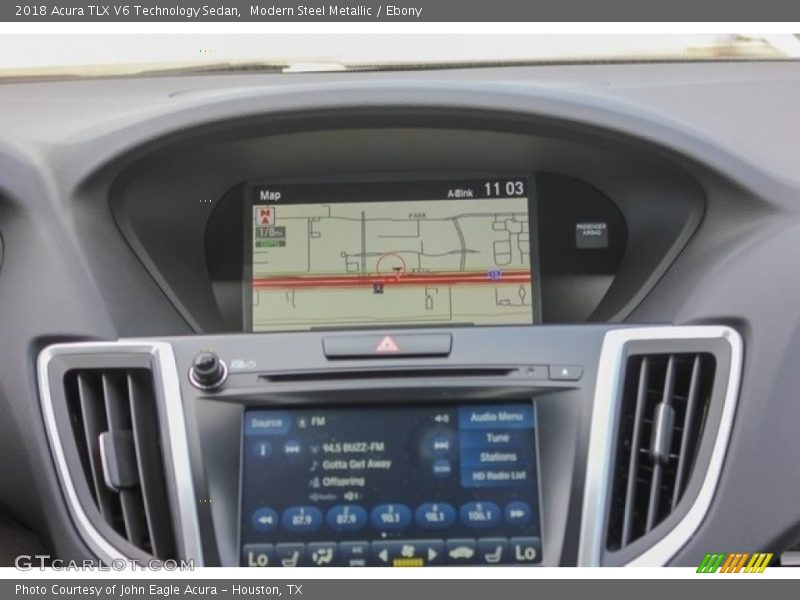 Modern Steel Metallic / Ebony 2018 Acura TLX V6 Technology Sedan