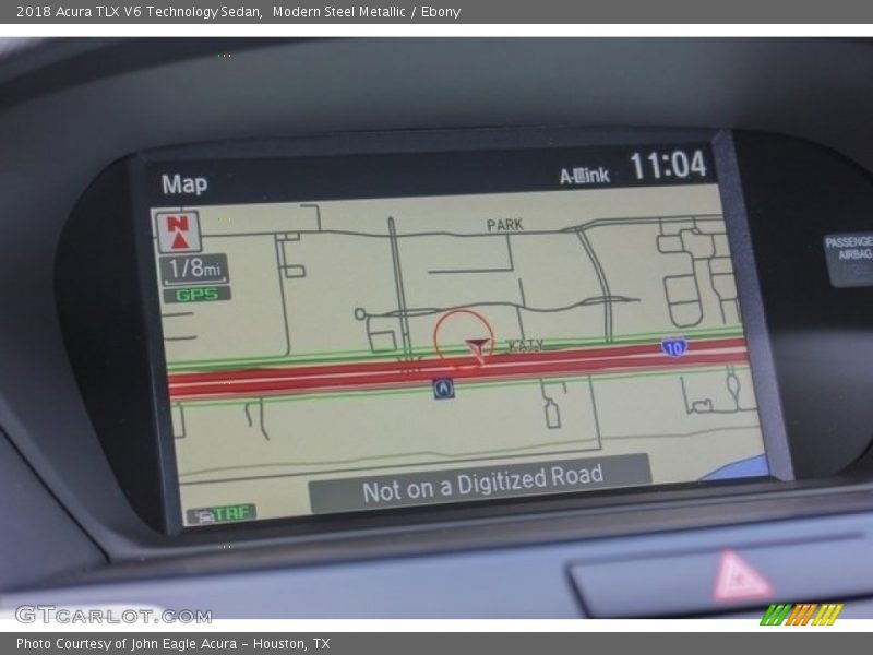 Modern Steel Metallic / Ebony 2018 Acura TLX V6 Technology Sedan