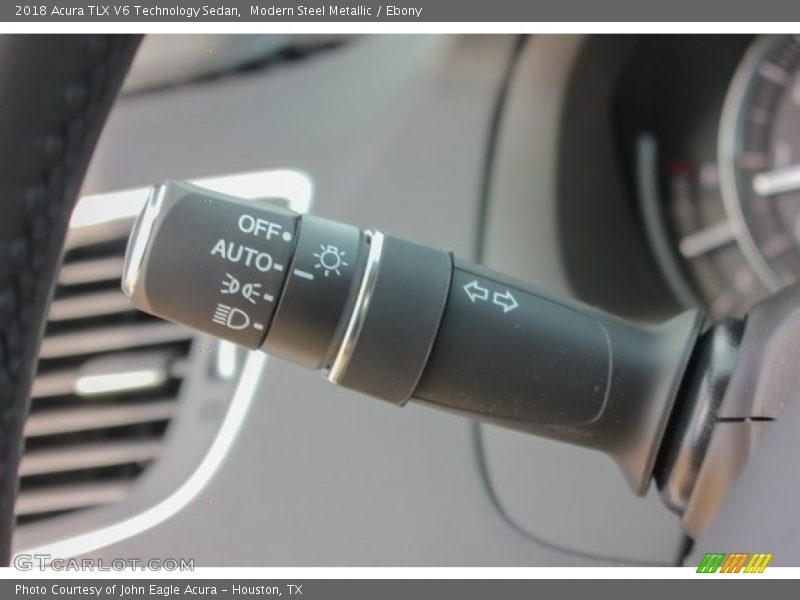 Modern Steel Metallic / Ebony 2018 Acura TLX V6 Technology Sedan