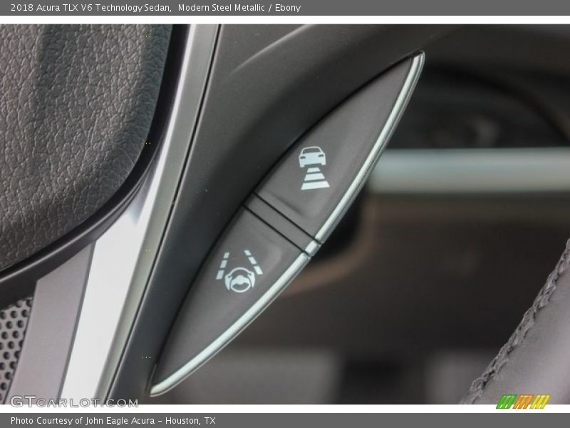 Modern Steel Metallic / Ebony 2018 Acura TLX V6 Technology Sedan