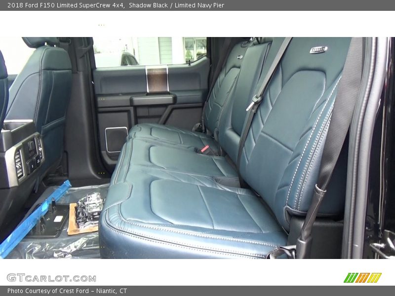 Rear Seat of 2018 F150 Limited SuperCrew 4x4