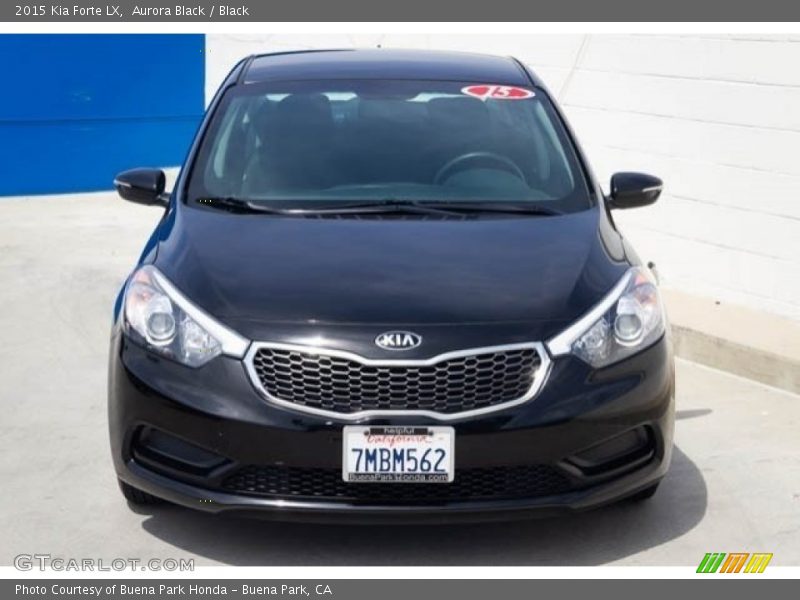 Aurora Black / Black 2015 Kia Forte LX