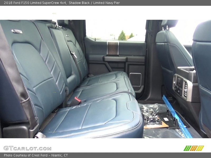 Rear Seat of 2018 F150 Limited SuperCrew 4x4