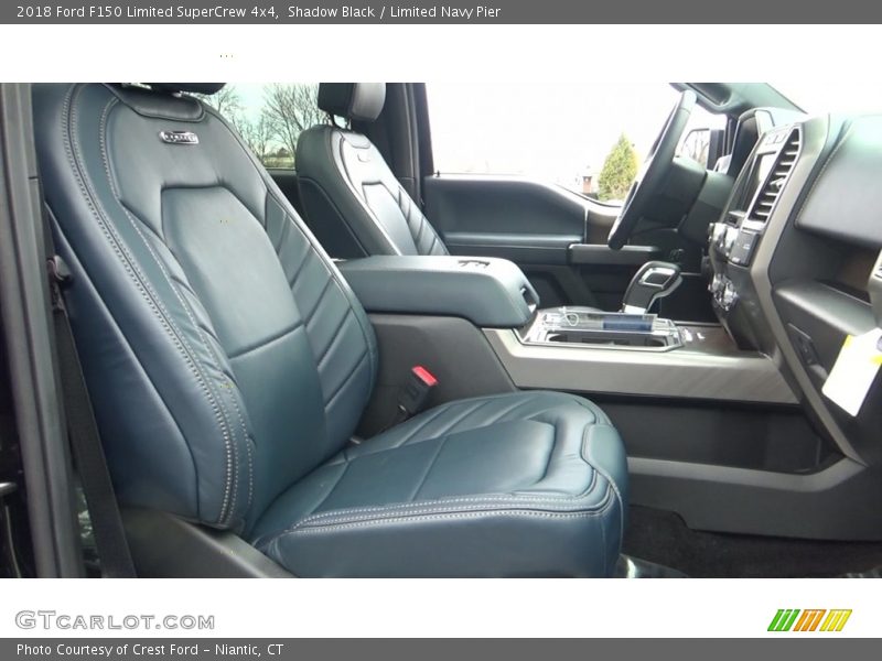 Front Seat of 2018 F150 Limited SuperCrew 4x4