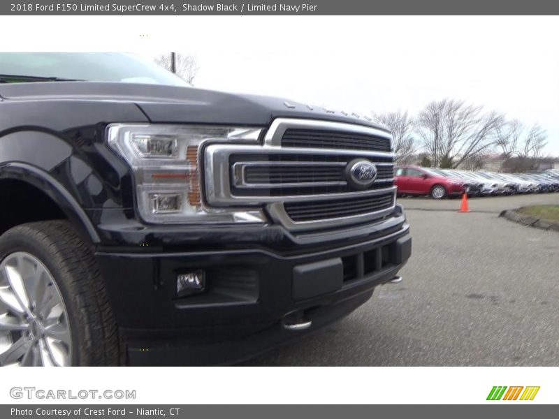 Shadow Black / Limited Navy Pier 2018 Ford F150 Limited SuperCrew 4x4