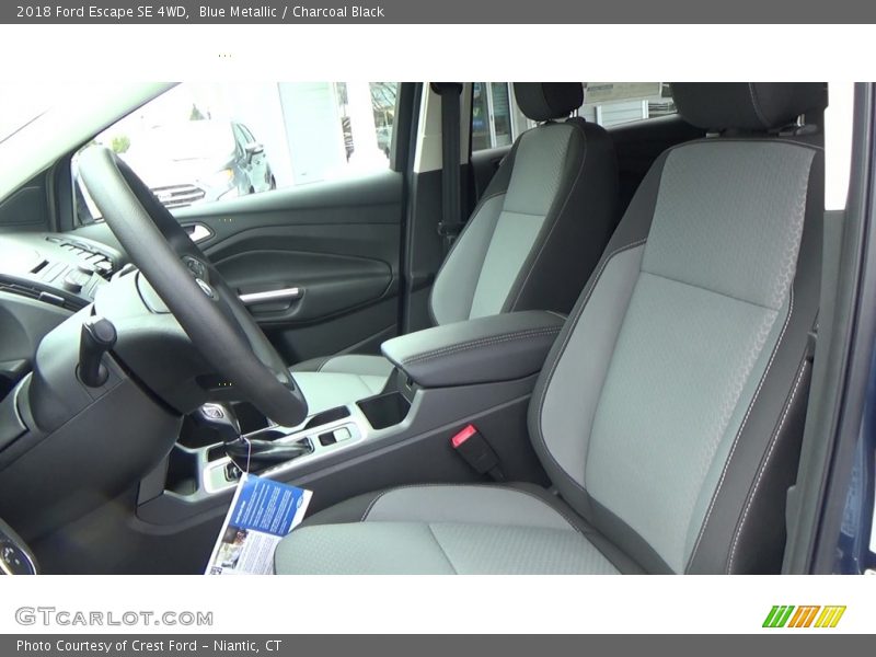 Blue Metallic / Charcoal Black 2018 Ford Escape SE 4WD