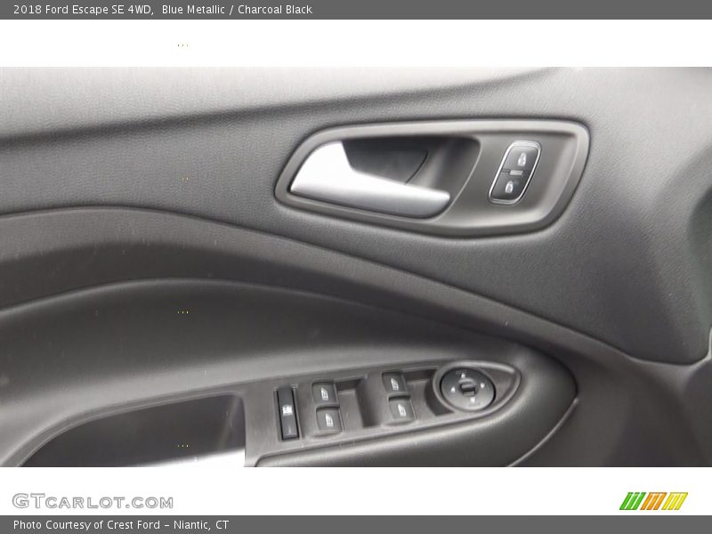 Blue Metallic / Charcoal Black 2018 Ford Escape SE 4WD