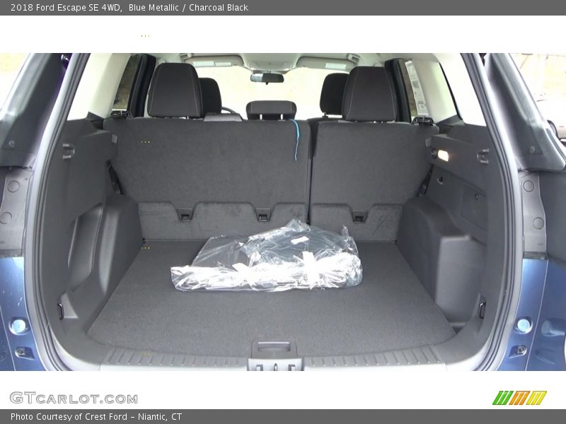 Blue Metallic / Charcoal Black 2018 Ford Escape SE 4WD