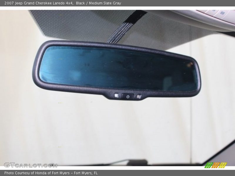 Black / Medium Slate Gray 2007 Jeep Grand Cherokee Laredo 4x4