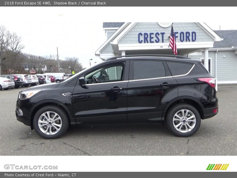 Shadow Black / Charcoal Black 2018 Ford Escape SE 4WD