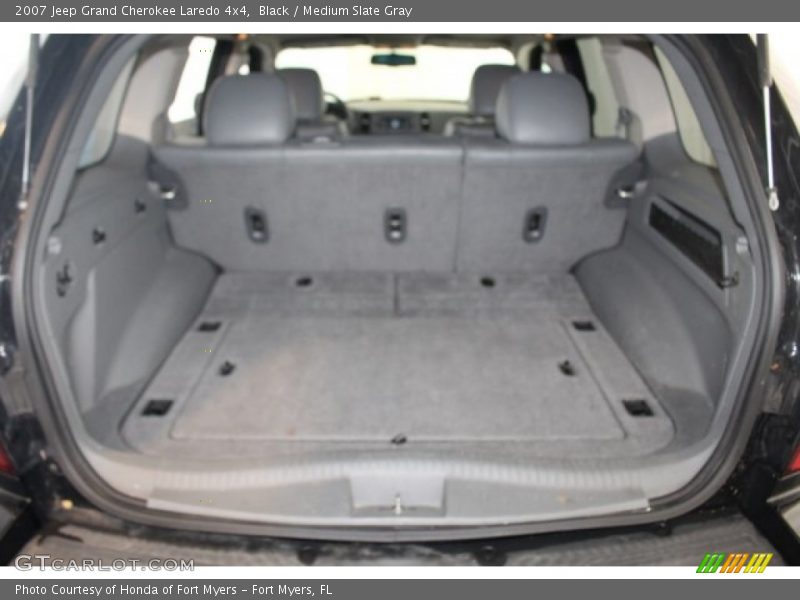 Black / Medium Slate Gray 2007 Jeep Grand Cherokee Laredo 4x4