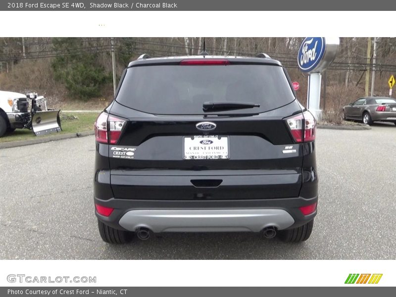 Shadow Black / Charcoal Black 2018 Ford Escape SE 4WD