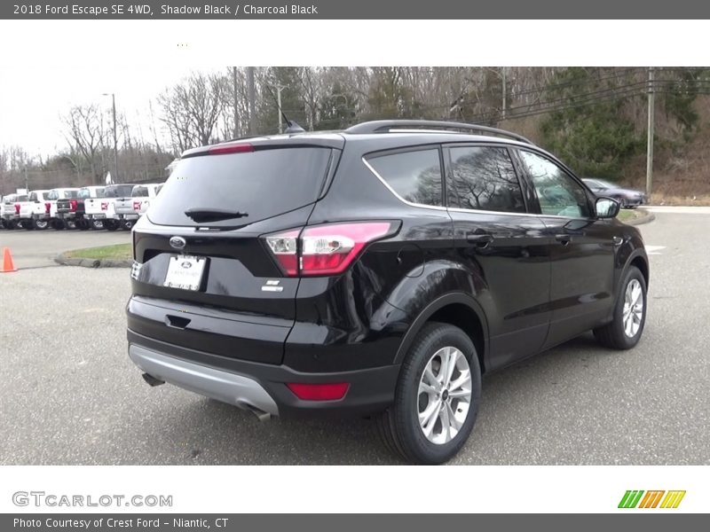 Shadow Black / Charcoal Black 2018 Ford Escape SE 4WD