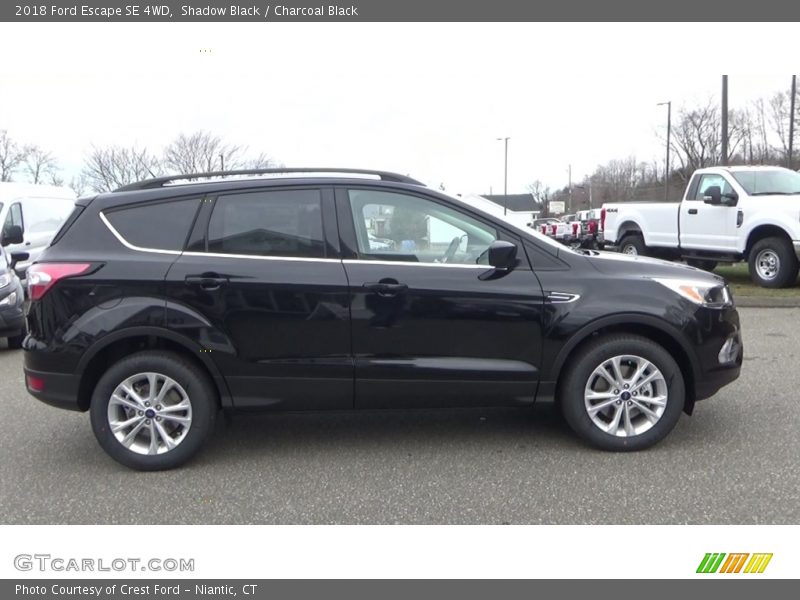Shadow Black / Charcoal Black 2018 Ford Escape SE 4WD