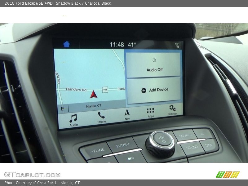 Shadow Black / Charcoal Black 2018 Ford Escape SE 4WD
