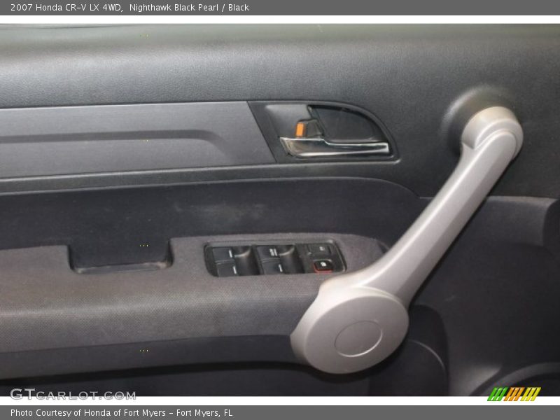 Nighthawk Black Pearl / Black 2007 Honda CR-V LX 4WD