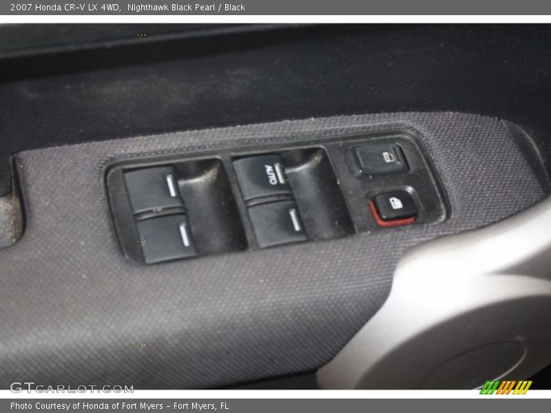 Nighthawk Black Pearl / Black 2007 Honda CR-V LX 4WD