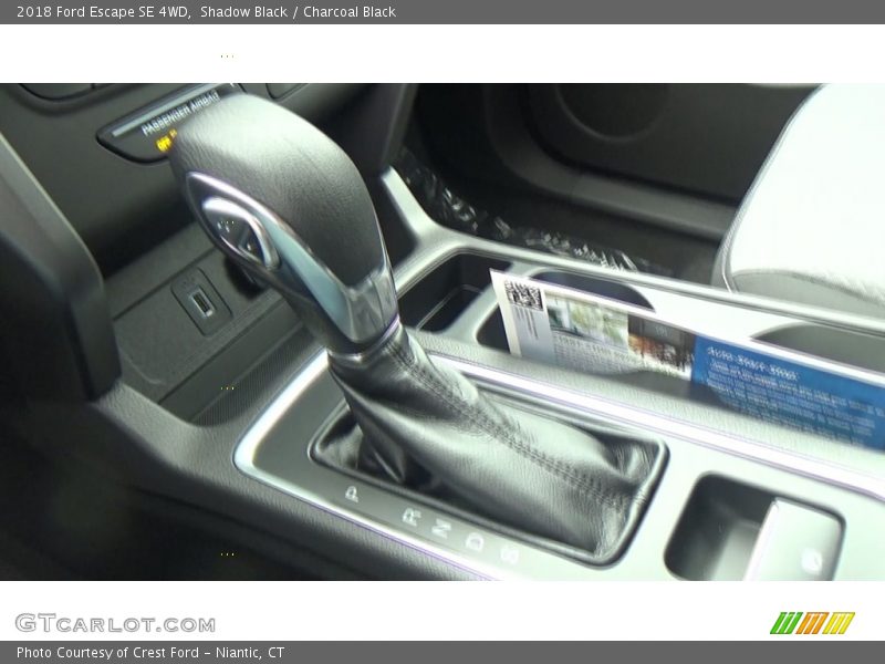 Shadow Black / Charcoal Black 2018 Ford Escape SE 4WD